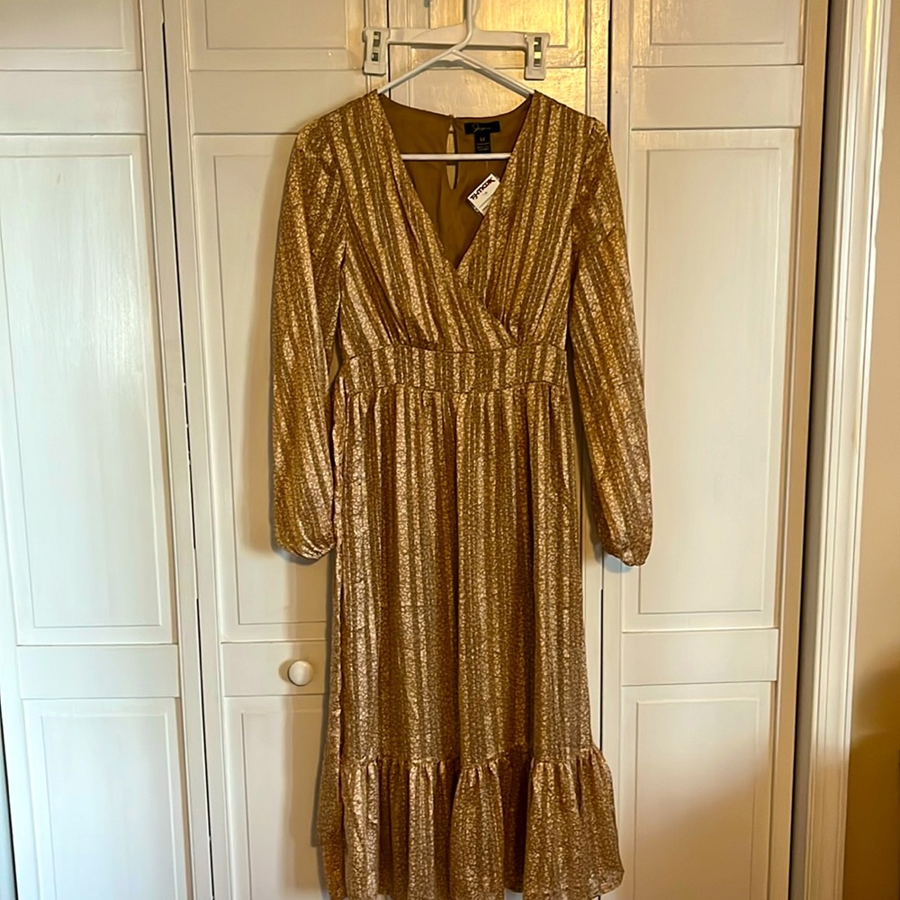 Leopard print dress